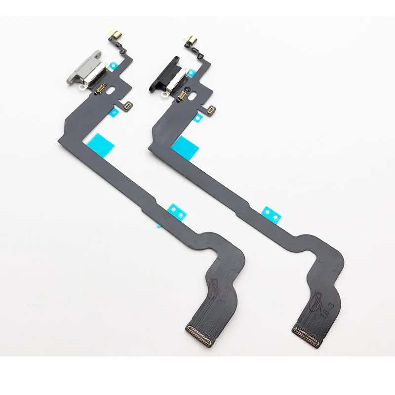 For iPhone X USB Dock Connector Port Plug Charging with Headphone Jack