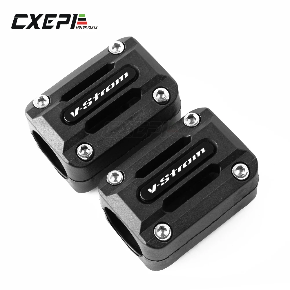 

For SUZUKI V-Strom 65/DL650 1000/DL1000 250/DL250 Motorcycle Engine Guard Bumper Protection Decorative Block Crash Bar Decor