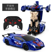 Большой 1:12 трансформации Дистанционное управление гоночный автомобиль Радиоуправляемый транспорт модель автомобиля Батарея Игрушечные лошадки Обувь для мальчиков подарок