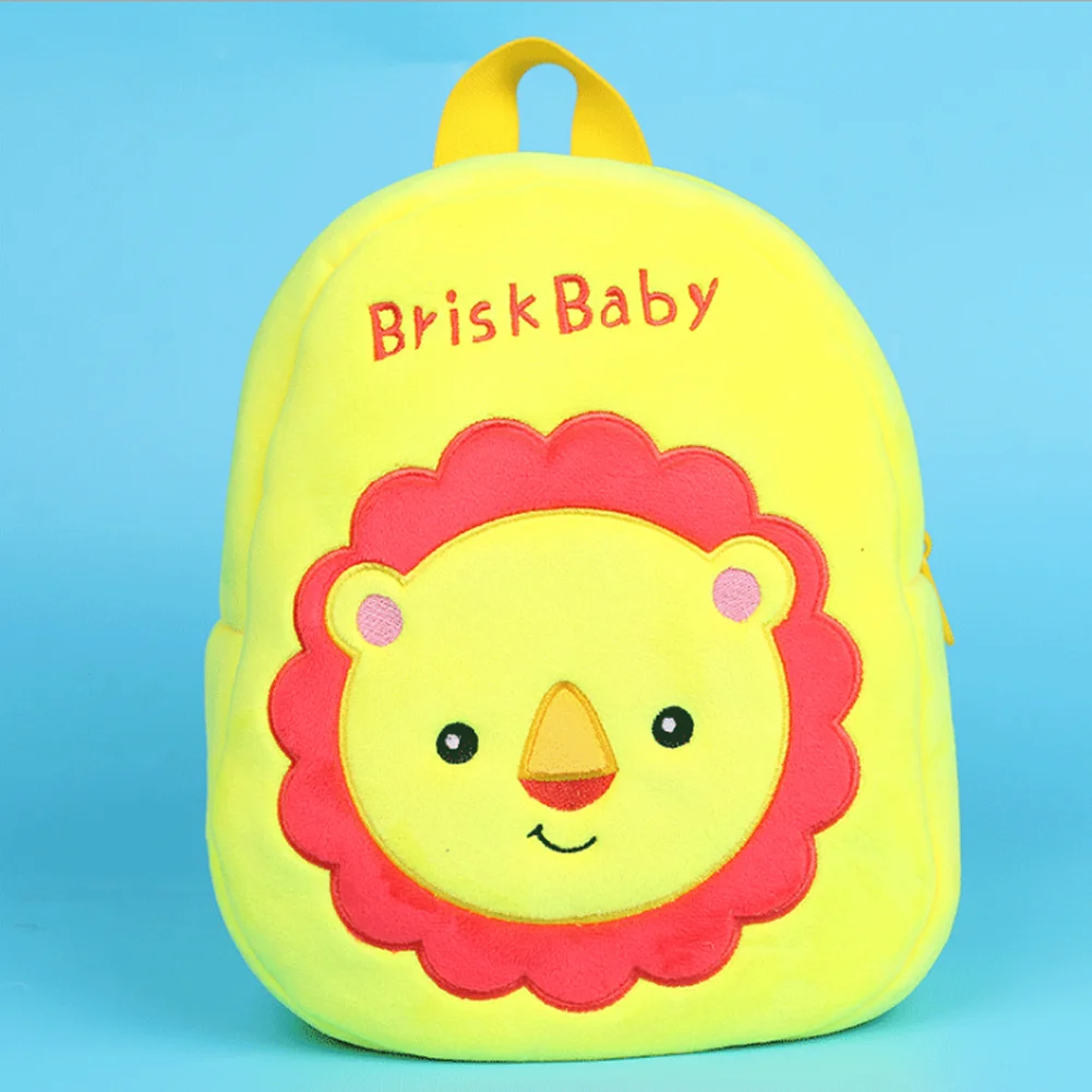 Детский плюшевый рюкзак в детский сад, школьный рюкзак для малышей с мультяшным животным, сумка на плечо, для путешествий, милый