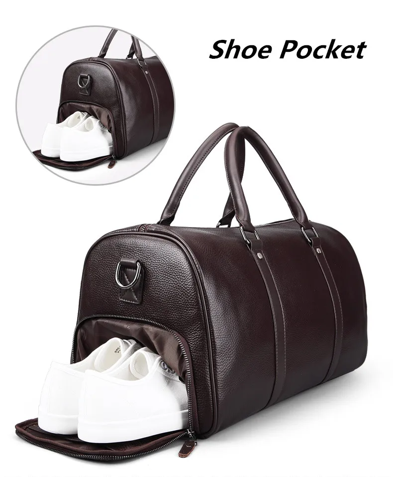 genuine leather men's travel bags (4)