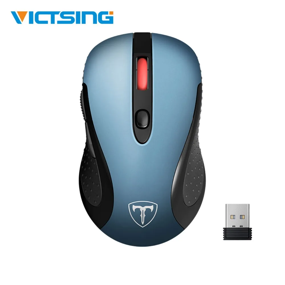 

VicTsing 2.4G Nano Receiver Wireless Mouse 6-Button Gaming Mouse Super Long Battery Life Ergonomic Computer Mouse For PC Laptop