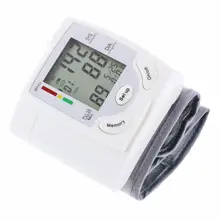Automatic Medical Home Health Care Arm Meter Pulse Wrist Blood Pressure Monitor Sphygmomanometer Heart Beat Meter Machine automatic digital wrist cuff blood pressure monitor arm meter pulse sphygmomanometer heart beat meter lcd display convenient