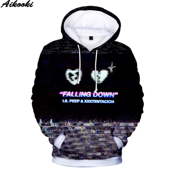 

2019 New lil peep 3D Print Hooded Sweatshirt Boy/Girl Spring Fall Winter Fashion Long Sleeve Hoodies lil peep Hip Hop streetwear