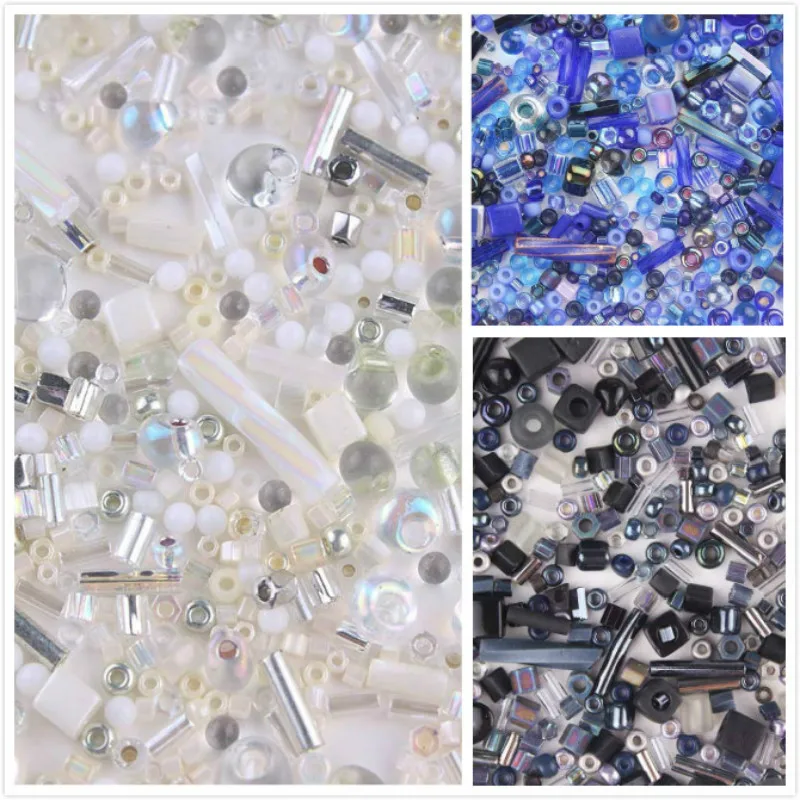 

Taidian Assorted Mix SeedBeads Bugle Rocailles 5grams/lot Mixed Beads DIY Earring Jewelry Making