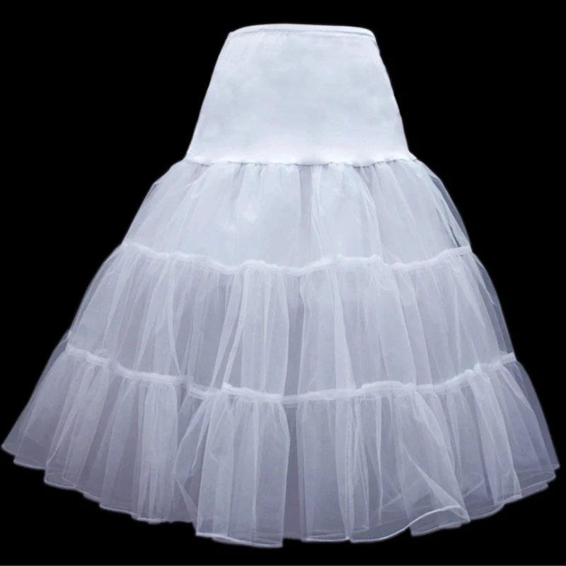 Короткие органзы кринолин Винтаж Свадебные Нижняя юбка для Свадебные платья Нижняя рокабилли