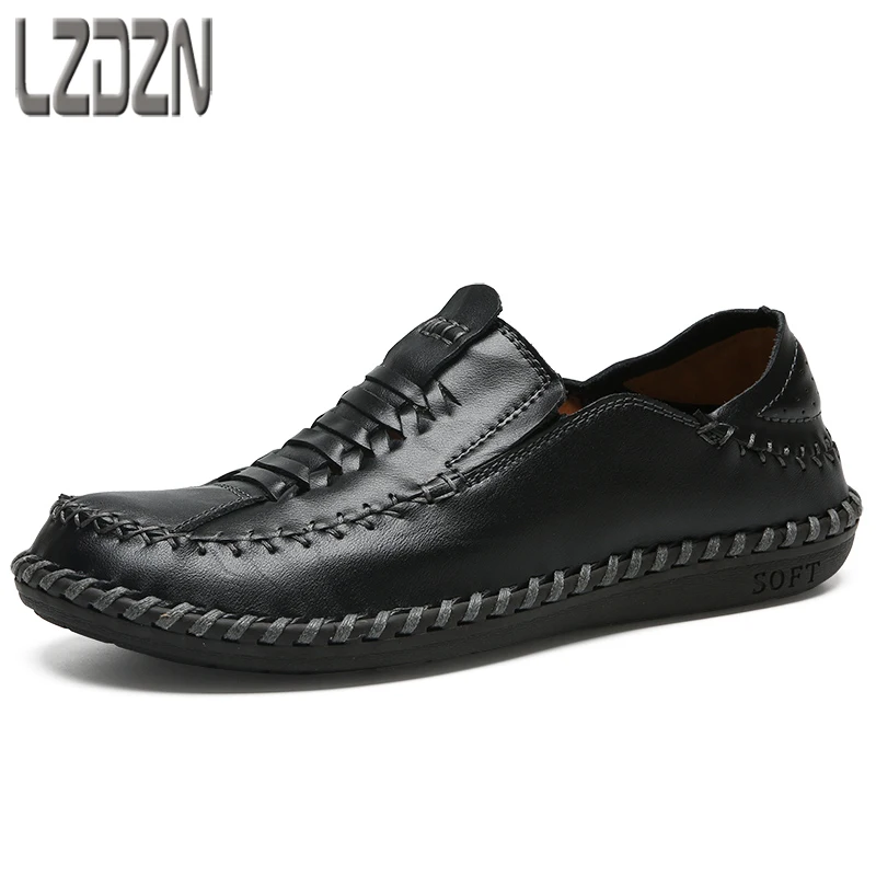 

2018 new men's shoes spring and autumn summer men sandals British retro lazy breathable all-match casual shoes Leisure male