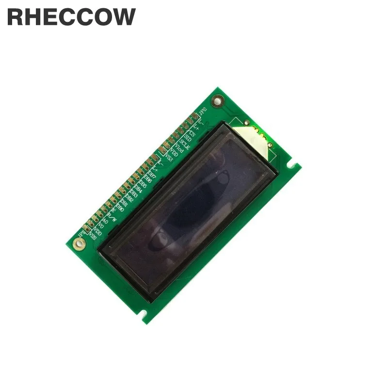 

RHECCOW 5v 12232 122x32 Dots Matrix LCD Module with Blue LED Backlight White character LCM Serial port / parallel port