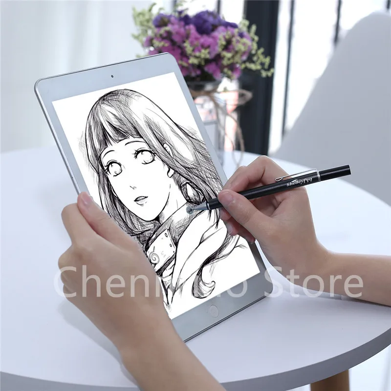Dule концевой стилус для iPad для iPhone для samsung для huawei мобильного планшета сенсорная ручка для рисования емкостный экран ручка для рисования