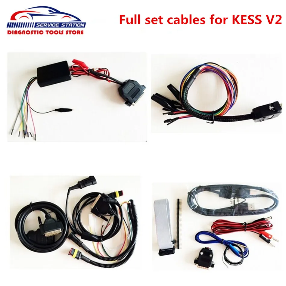 Prix pour Professionnel KESS V2 ensemble complet câbles pour kess v4.036 avec haute qualité Kess V2.31 câbles livraison gratuite Prix pour Professionnel KESS V2 ensemble complet câbles pour kess v4.036 avec haute qualité Kess V2.31 câbles livraison gratuite
