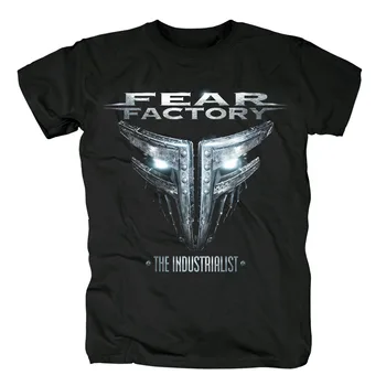 

Bloodhoof Fear Factory Alternative Metal Industrial Men Black T-shirt Asian Size