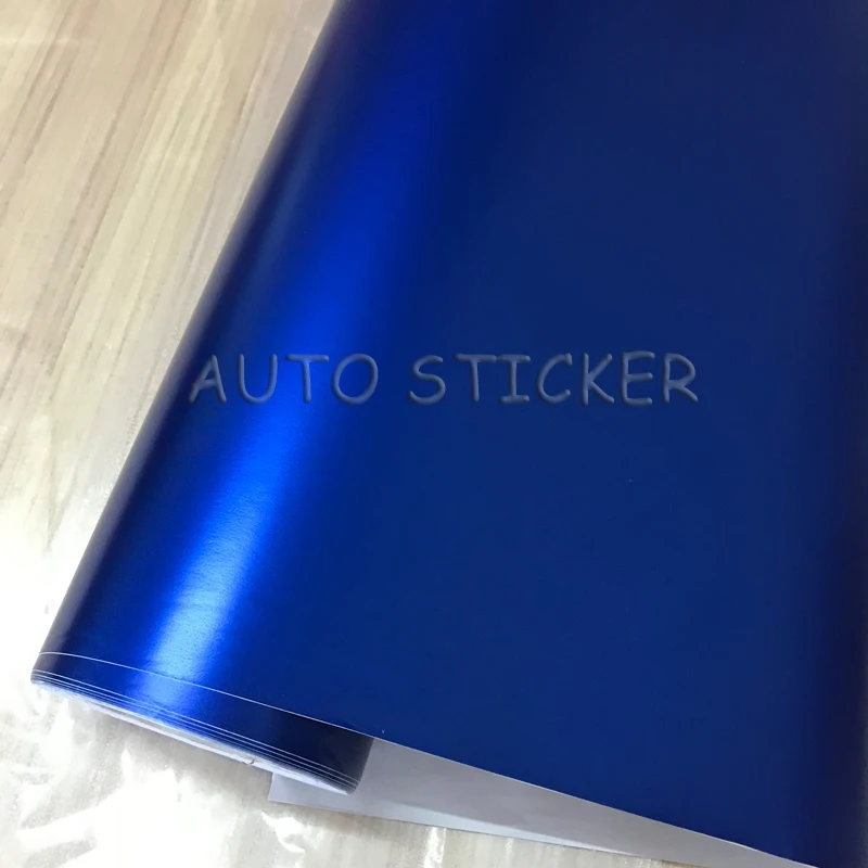 Dark Blue matte metallic car vinyl wraps car sticker 5