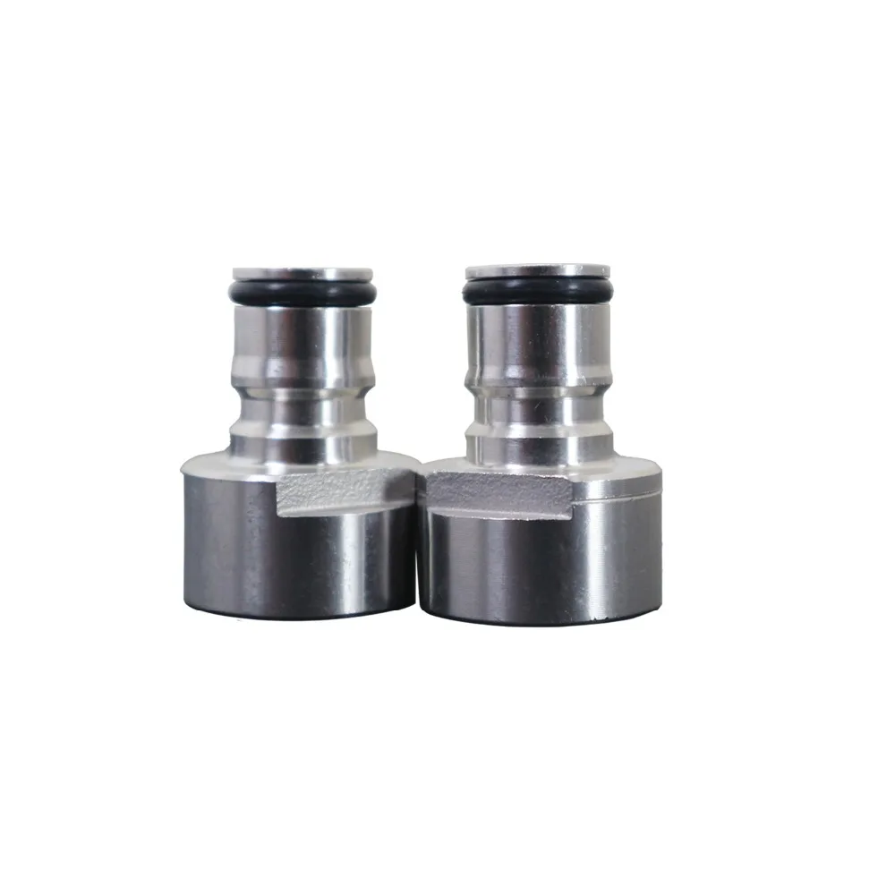 Stainless Steel Keg Coupler Adapter FPT 5/8 Thread Ball Lock Quick Disconnect Conversion Kit Gas