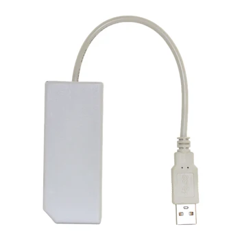 

USB To RJ45 Internet LAN Adapter Wired Ethernet Network Card for Wii
