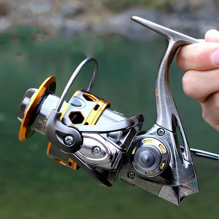 

AMG gapless all-metal  fishing reel spinning reel 13 bearings