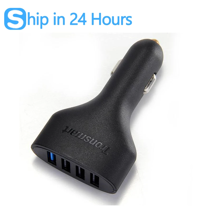 Spain Stock Tronsmart CC4PC 4 Ports Quick Charge 2 0 USB Car Charger Fast Charge
