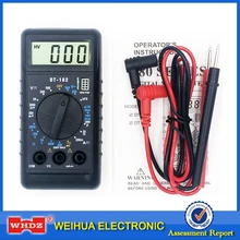 WHDZ DT 182 Extra Mini Digital Multimeter with Buzzer Overload protect Pocket Voltage Ampere Ohm Meter