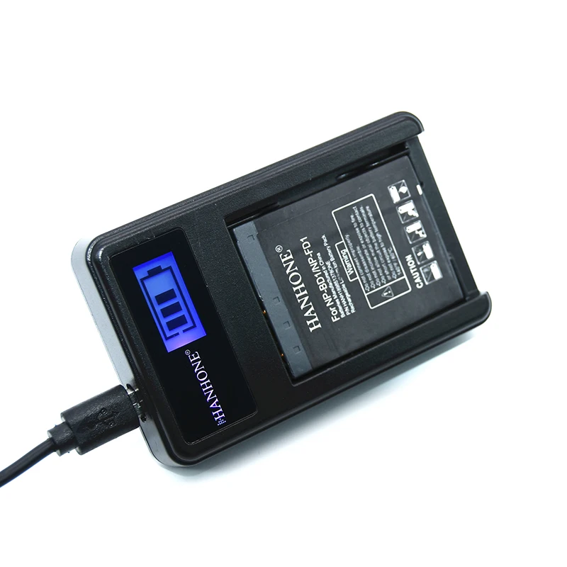 5 шт. 1900 мА/ч, NP-FD1 NP-BD1 BD1 Перезаряжаемые Li-Ion Батарея+ ЖК-дисплей USB Зарядное устройство для sony T70 T700 T2 T500 T200 T77 T300 TX1 T90 T900