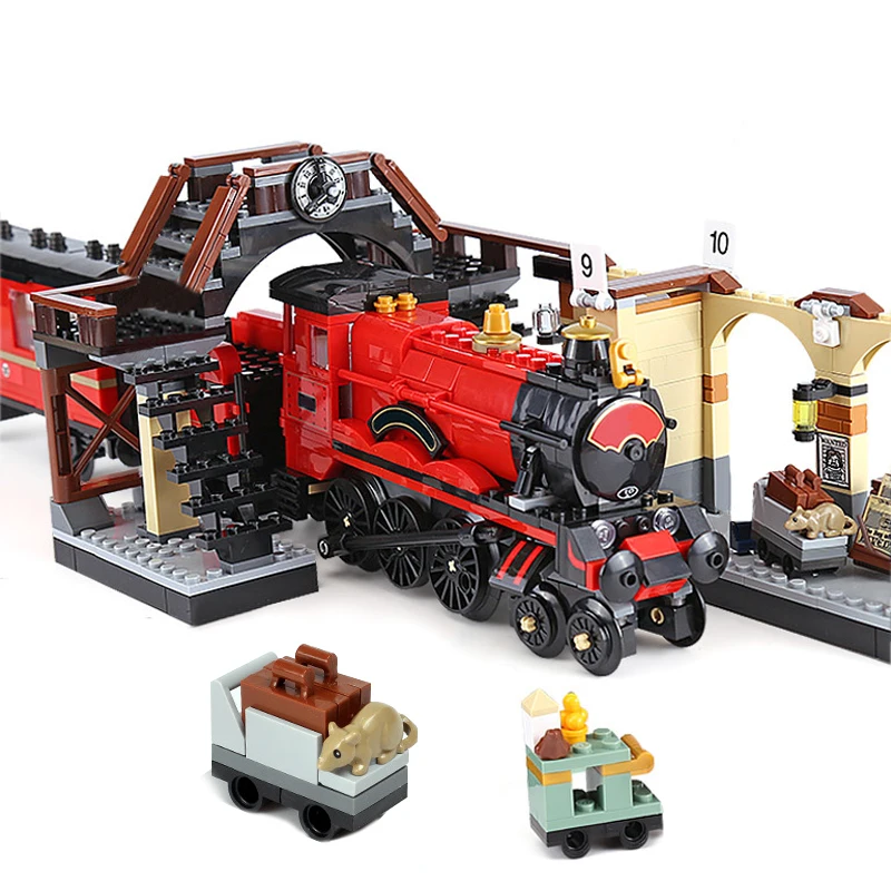 

Lepin 16055 Harri Potter Series Compatible with Legoed 75955 Hogwarts Express Building Blocks Bricks Kids Toys Christmas Gifts