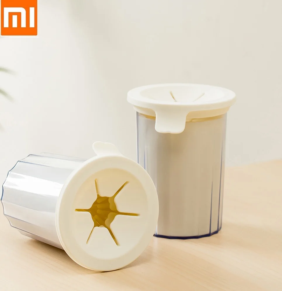 Xiaomi Mijia портативный питомец, кошки, собаки, чашка для чистки ног, инструмент для чистки собак, мягкая пластиковая щетка для мытья лап, аксессуары для домашних животных