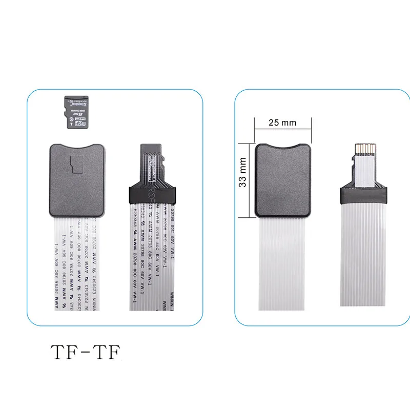 Адаптер удлинитель Micro SD на TF карту адаптер гибкий подходит для / SDHC карт 16 ГБ 32 64