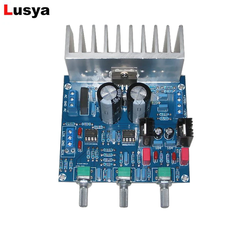 

TDA7265+NE5532 Audio Amplifier Board Hifi Dual Channel Amplifiers 25W*2 for Speaker Home Theater amplificador audio