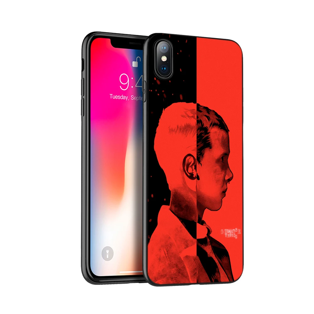 Черный чехол ТПУ для iphone 5, 5s, se, 6, 6s, 7, 8 plus, x, 10, силиконовый чехол для iphone XR, XS, 11 pro, MAX, чехол, странные вещи - Цвет: 13038