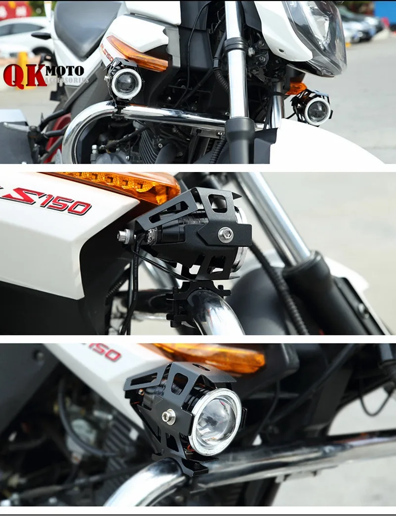 Светодиодные фары для мотоцикла дальнего света противотуманные Yamaha MT01 MT02 MT03 MT07