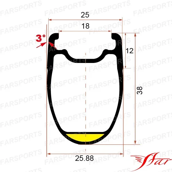 Бескамерные Farsport FSC38 CM 25 DT240 Chinese 700c 20/24h clincher carbon wheel UD finish road 38 мм deep wheel|carbon wheels|clincher