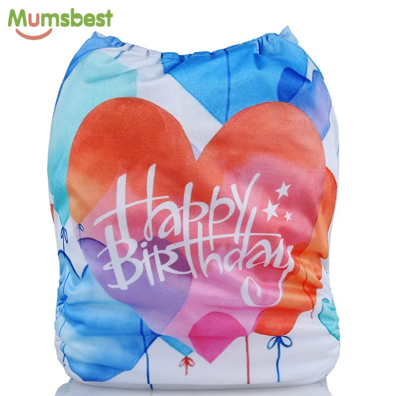 [Mumsbest] детские подгузники для дня рождения, цифровые тканевые подгузники, детские моющиеся подгузники, подарок на день рождения, тканевый подгузник с карманом