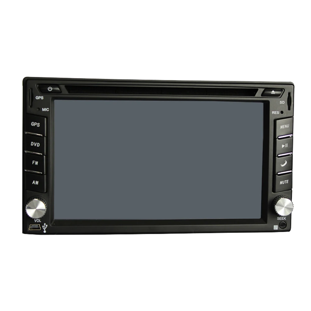 Автомагнитолы gps 6 2 дюймов HD TFT Цвет Дисплей Универсальный Din автомобильный