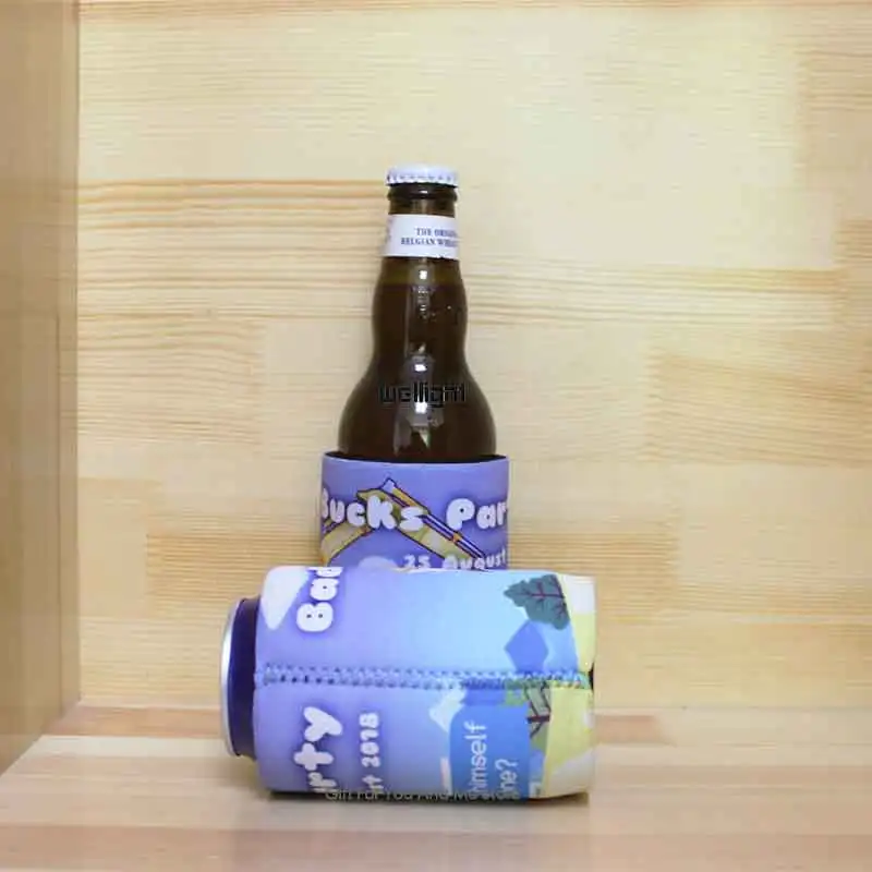 맞춤형 스터비 쿨러 네오프렌 맥주병 쿨러, 바 보온병 절연 가방, 방수 아이스 팩, 맥주 캔 커버, 250 개/로트