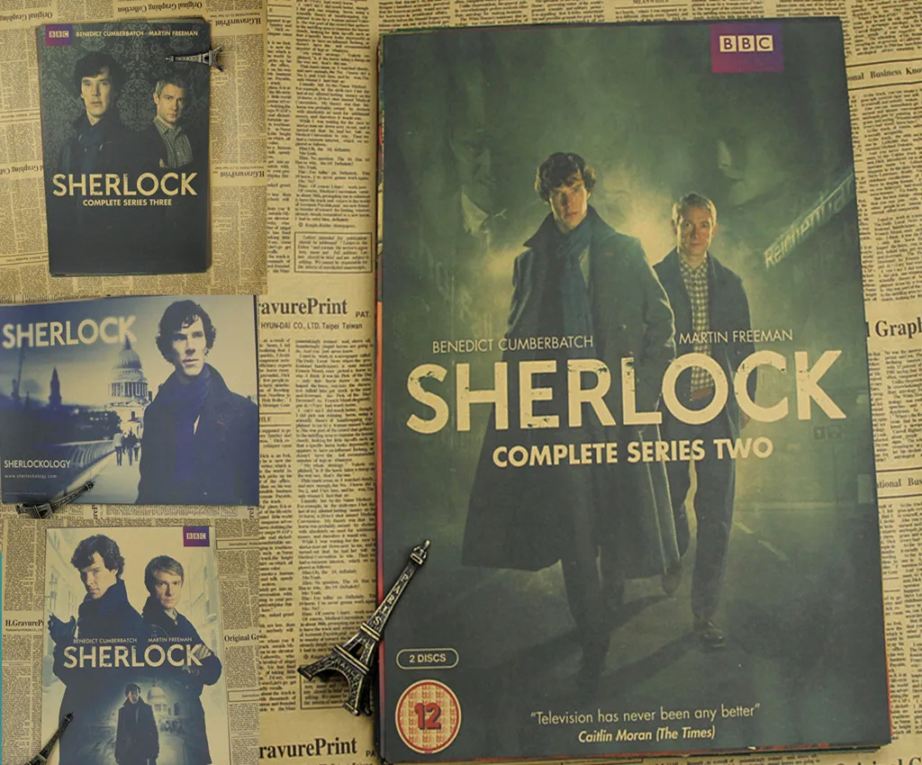 Sherlock Holmes detective sherlock posters show volume f Benedict