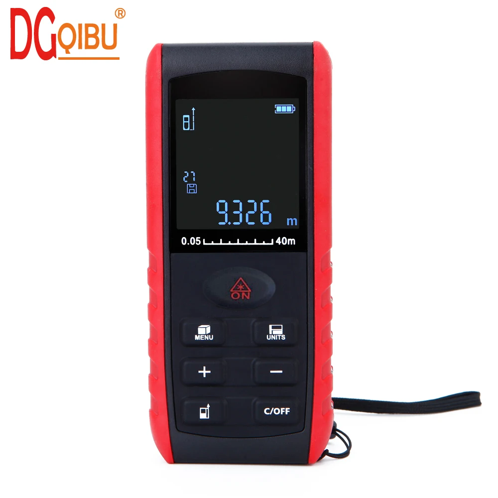 

Laser Distance Meter 40M ruler accuracy 2mm Laser Rangefinder Range Finder Digital Laser Tape Measure Area/volume Tool