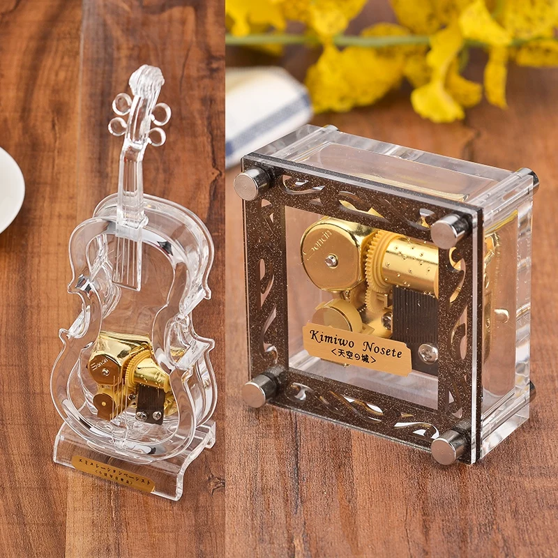 Buy Home Decor Acrylic Star Music Box Creative Music Box Gifts Lovely Home