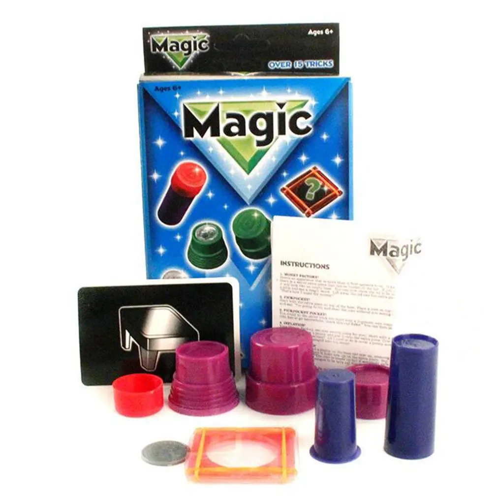 Hanky Panky's Junior Magic Set for Kids Classic Vanishing Ball Magic Tricks Toys Children DVD Kit Toys Children Boys Magic Props