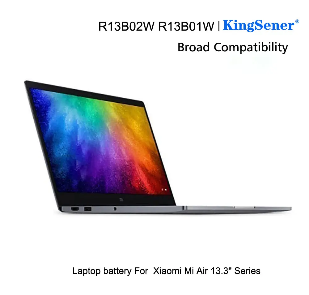 Kingsener 7,6 V 5230mAh R13B01W R13B02W Аккумулятор для ноутбука для Xiaomi Mi Air 13," серии планшетных ПК 39WH