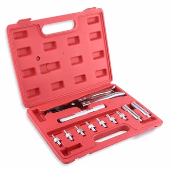 

Oversea US DE 11 Pcs Valve Seal Remover and Installer Kit Includes Plier Driving Socket Drive Handle Adapters