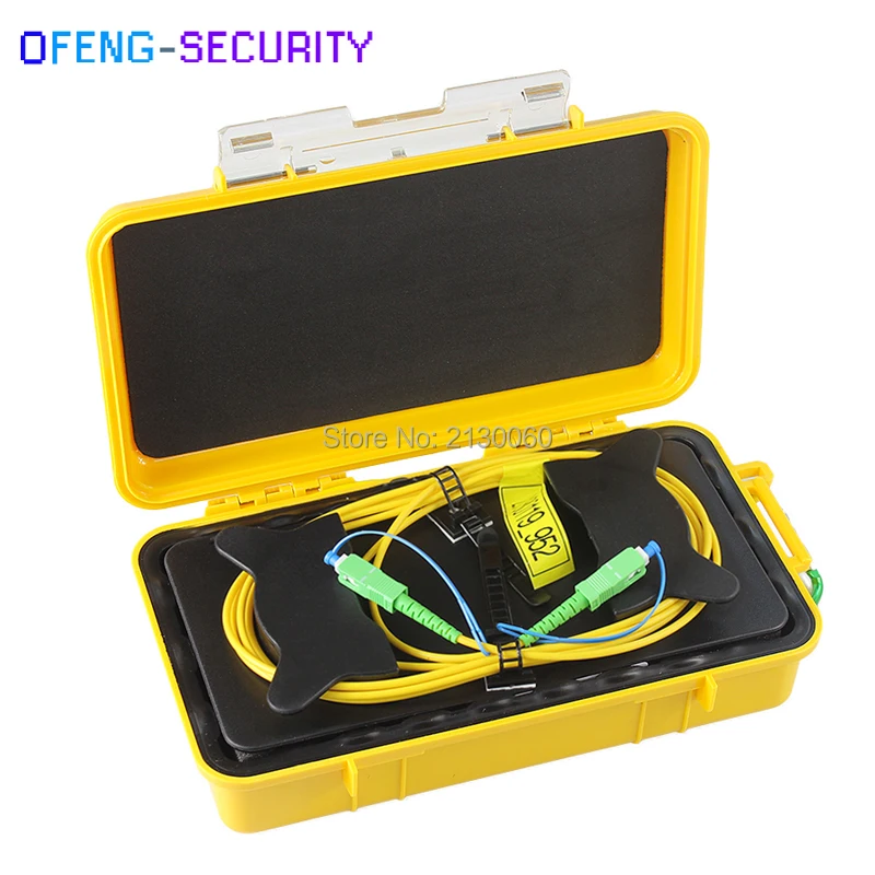 

Fiber Optic OTDR Launch Cable Box 2km SM 1310/1550nm single mode SC-APC Launch Cable Box