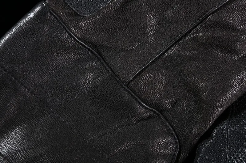 Итальянская мотоциклетная Мужская короткая куртка из натуральной кожи с эффектом потертости, приталенная байкерская куртка из натуральной овчины в винтажном стиле, куртка-Авиатор