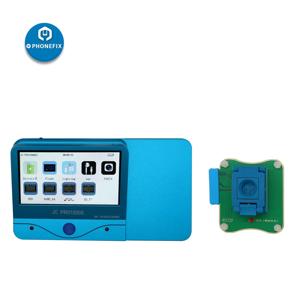 Erro de Teste de Fixação Ferramenta de Reparo do Telefone Móvel para o para o Iphone Upgrade de Memória jc Phonefix Pro1000s Nand Programador Nand Iphone 5 6 7 8 Ipad