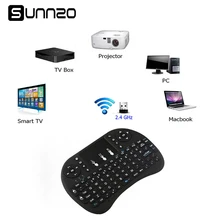 SUNNZO P9 mi ni Беспроводная клавиатура Air mouse USB клавиатура Пульт дистанционного управления тачпад для Xiaomi mi box Android tv Box A95X X96
