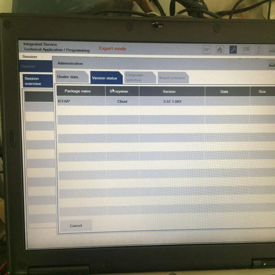  Compatible con el software icom a2 del sistema win7 de 64 bits con el modo experto para BMW icom a2