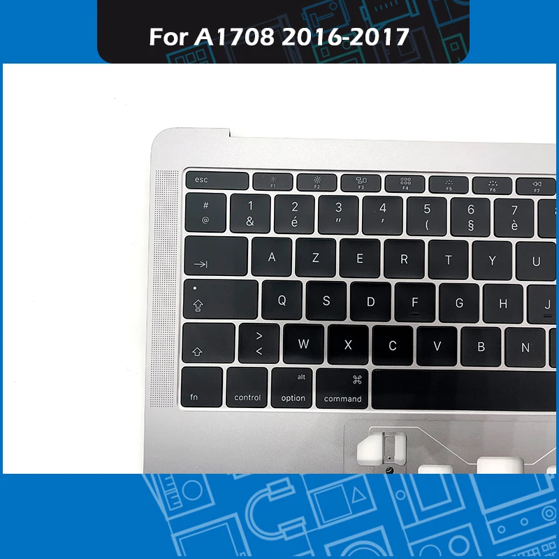 US $108.00 A1708 Top Case Space Grey for MacBook Pro Retina 13 A1708 Palm rest Topcase with FR French Keyboard MLL42 MPXQ2