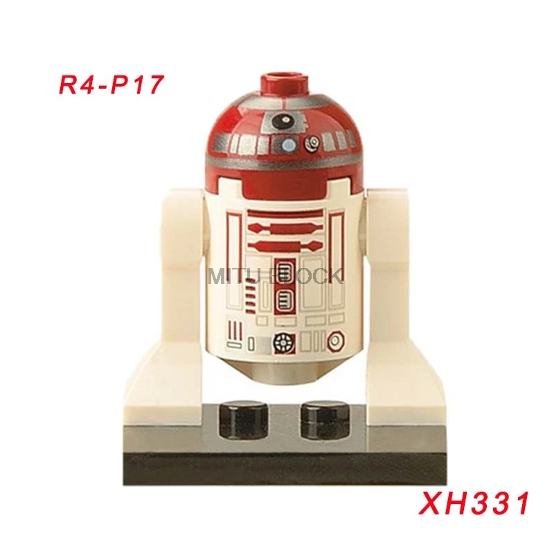 Одиночная распродажа, Звездные войны, космические войны, робот C3Po R2D2, C-3Po, R2-D2, Звезда смерти, дроид, Звездные войны, фигурки, строительные блоки - Цвет: xh331