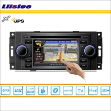Liislee автомобильный Радио стерео dvd-плеер gps Nav Навигация для Chrysler 300 2004~ 2007 ipod, USB Bluetooth HD экран мультимедийная система