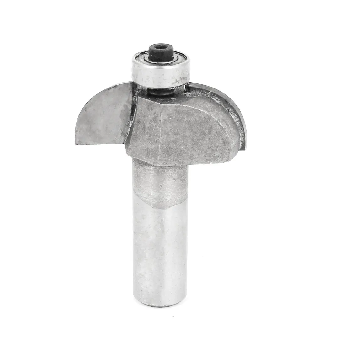

Woodworking 1/2" X 1" End Bearing Chamfer Cove Router Bit Silver Tone
