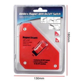 

2019 New Magnetic Strong Single Switch Welding Magnet On/Off Switch Clamping Fixed Auxiliary Positioner for Soldering Tool