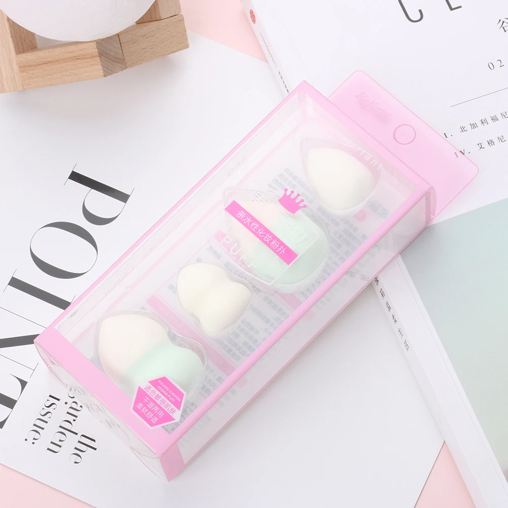 Random color 4 Pcs Makeup Sponge Professional Beauty Puff Liquid Cream Smooth Cosmetic Puff Gourd Shape+Waterdrop Shape
Random color 4 Pcs Makeup Sponge Professional Beauty Puff Liquid Cream Smooth Cosmetic Puff Gourd Shape+Waterdrop Shape