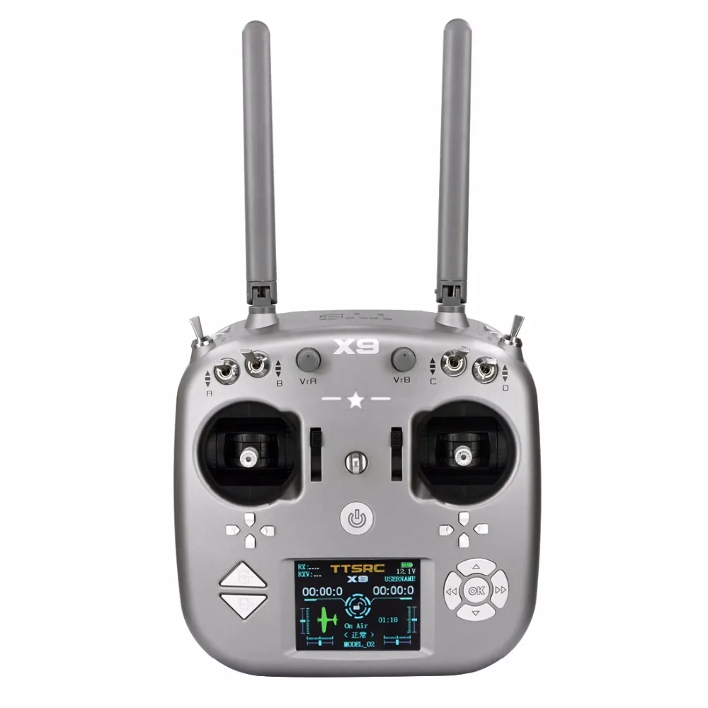 

JMT X9 Remote Control 9CH Transmitter with Receiver for DIY Drone Quadrocopter Multirotor Aircraft F22852